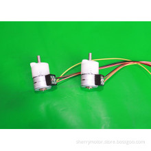 15BYHJ geared pm stepper motor/ step angle 18° with POM gearbox